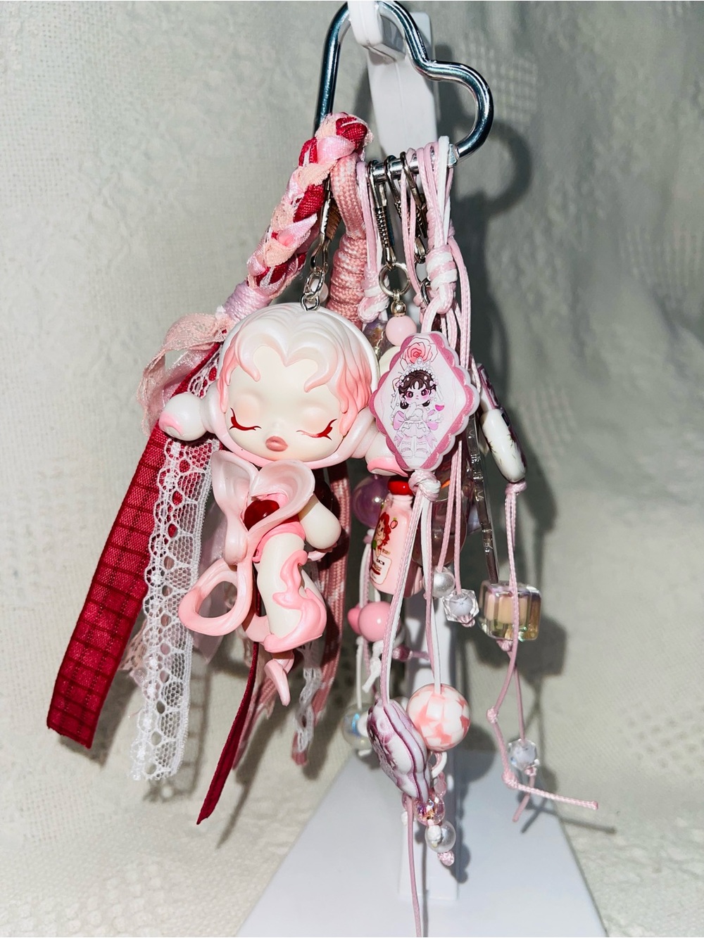 Authentic Skullpanda-The Trust Keychain/Bag Charm